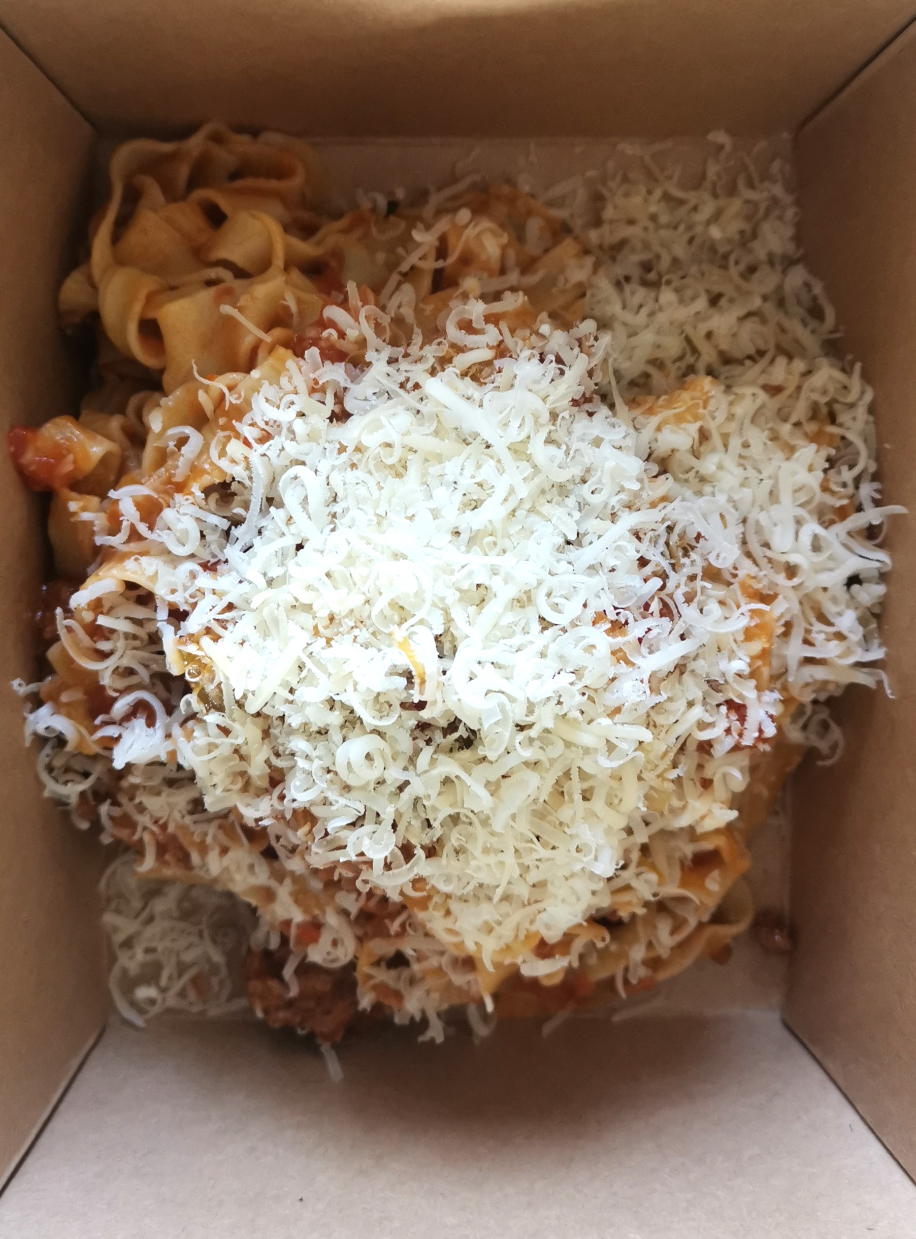 la briosa style tagliatelle bolognese